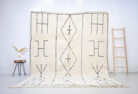 Bayanta Beni Ourain Rug 8'2"x9'5" - Street-Wave