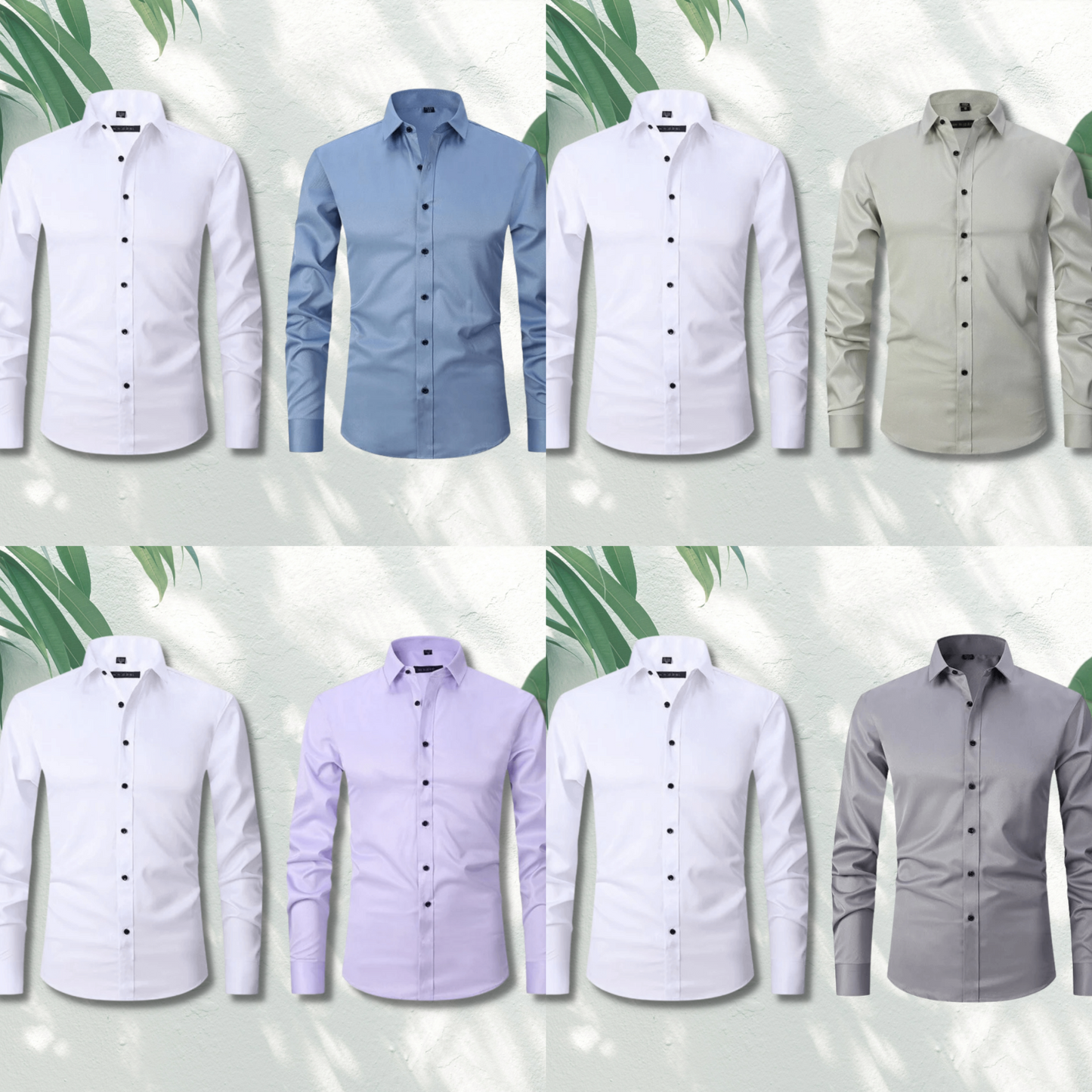 Street Wave Stretch Wrinkle Free Shirt For Men Sharp Look All Day Comfort No Wrinkles