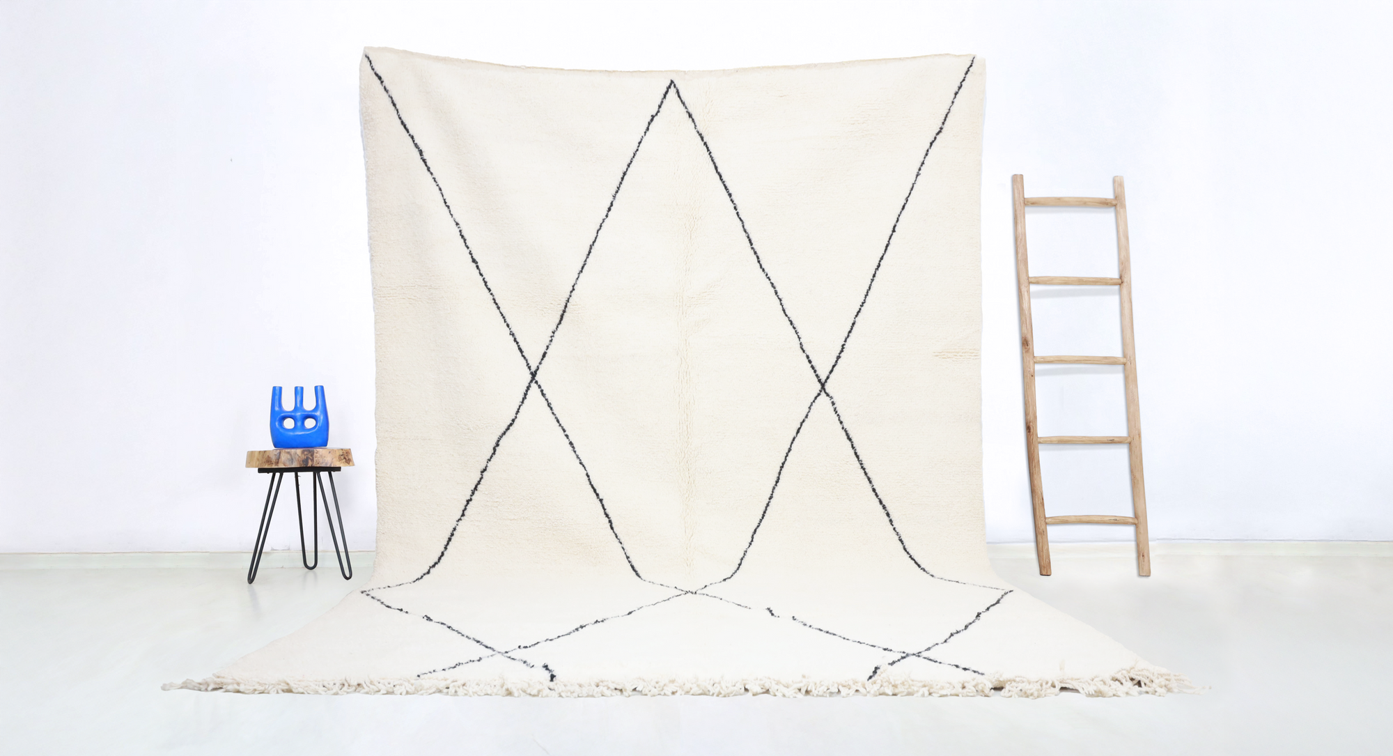 Tizrit  Beni Ourain Rug 8'5" x 11'4" - Street-Wave