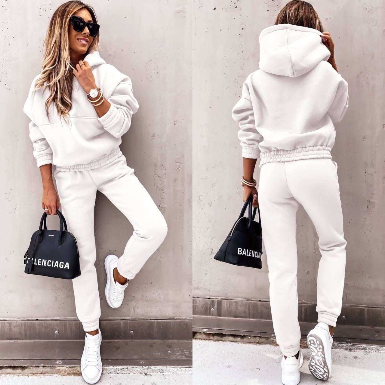 Streetwave Classic Lounge Tracksuit Set For Women Stylish Comfort Oversized Hoodie And Slim Joggers
