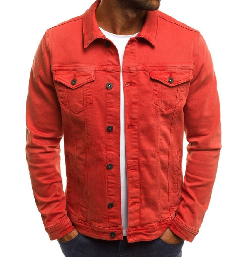 Street-Wave Men's Modern Autumn Jacket Slim Fit Comfort For City Professionals Everyday