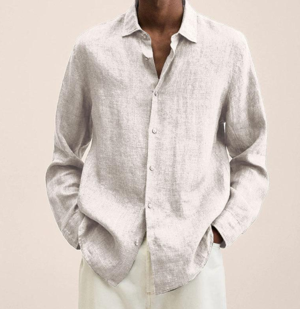 Nethan Linen Shirt For Men Exclusive Timeless Style With Premium Comfort For Office And Everyday Wear
