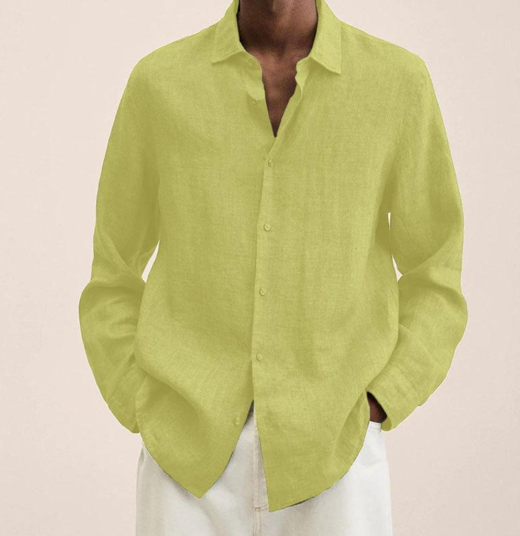 Nethan Linen Shirt For Men Exclusive Timeless Style With Premium Comfort For Office And Everyday Wear