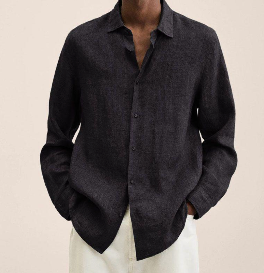 Nethan Linen Shirt For Men Exclusive Timeless Style With Premium Comfort For Office And Everyday Wear