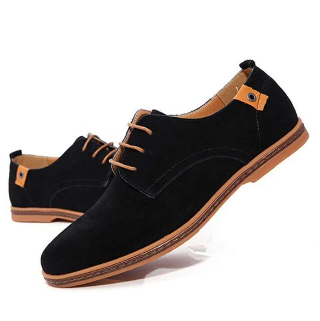 Street-wave Orthopedic Mens Shoes Comfortable Stylish Leather Dress Shoes For Men All Day Support