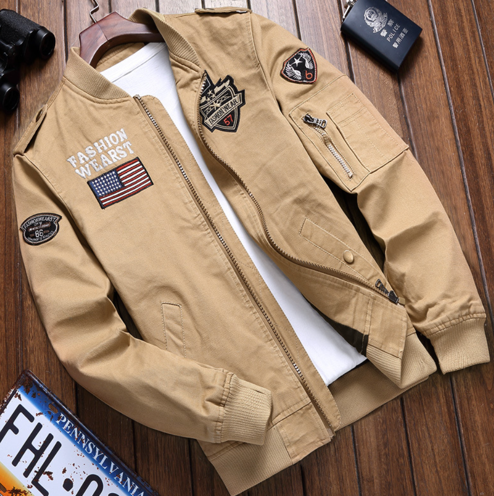 Street-Wave Olive Bomber Jacket For Men And Women Warm Stylish Urban Essential All-Season Warmth