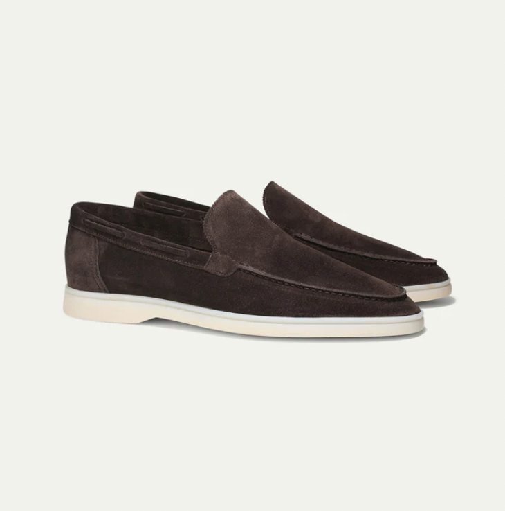 Streetwave Mens Leather Loafers With Cushioned Insole For All Day Comfort And Style