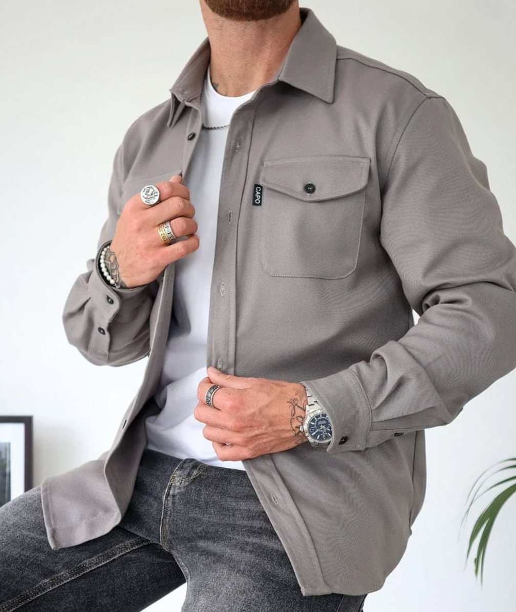 Street-Wave Jacket For Men Premium Autumn Coat With Warmth And Comfort For Stylish Urban Dwellers
