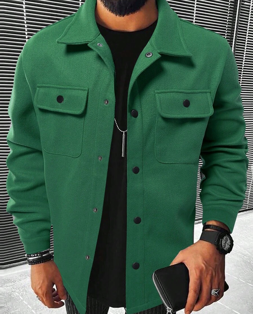 StreetWave Josiah Men's Lightweight Spring Jacket Soft Fabric Relaxed Fit