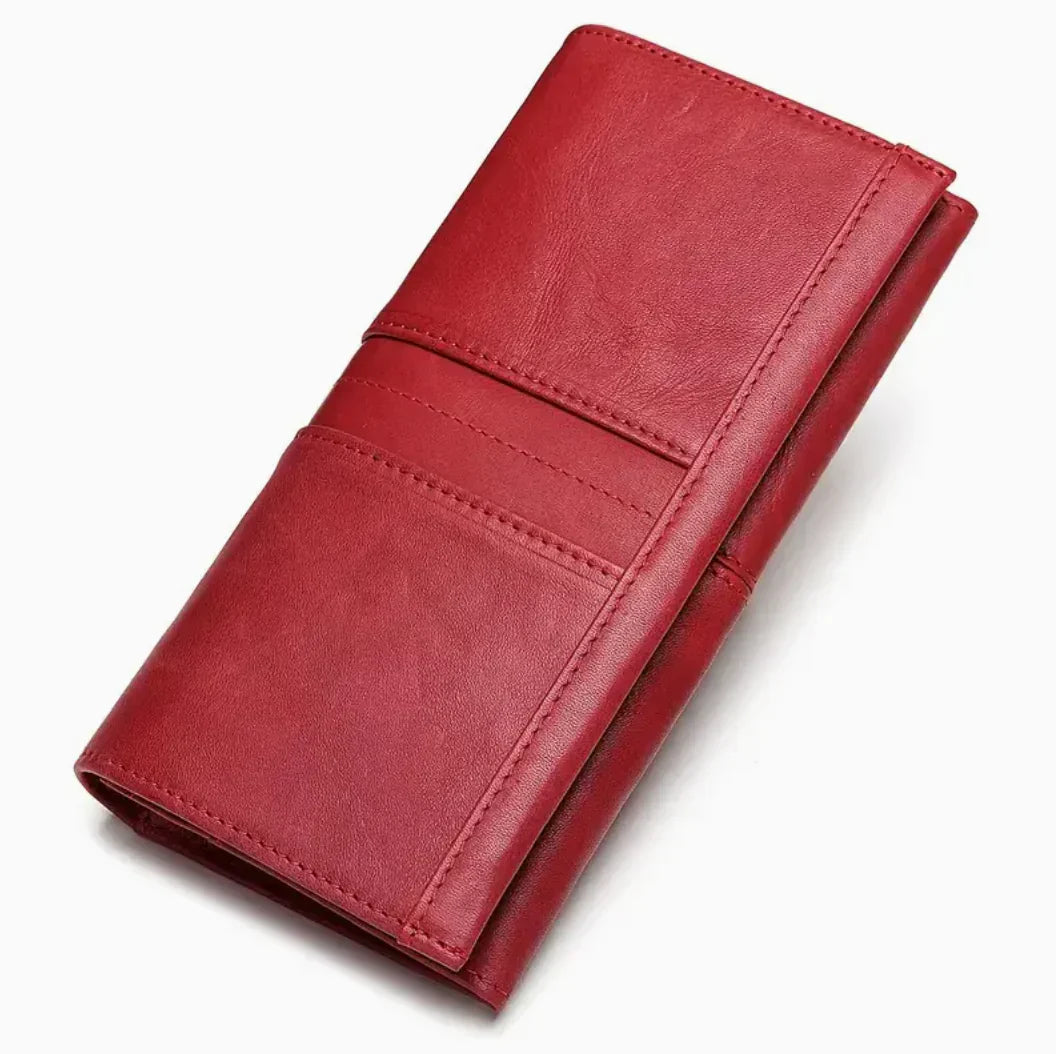 Street Wave Vegan Leather Lynn Wallet For Women Slim Cardholder