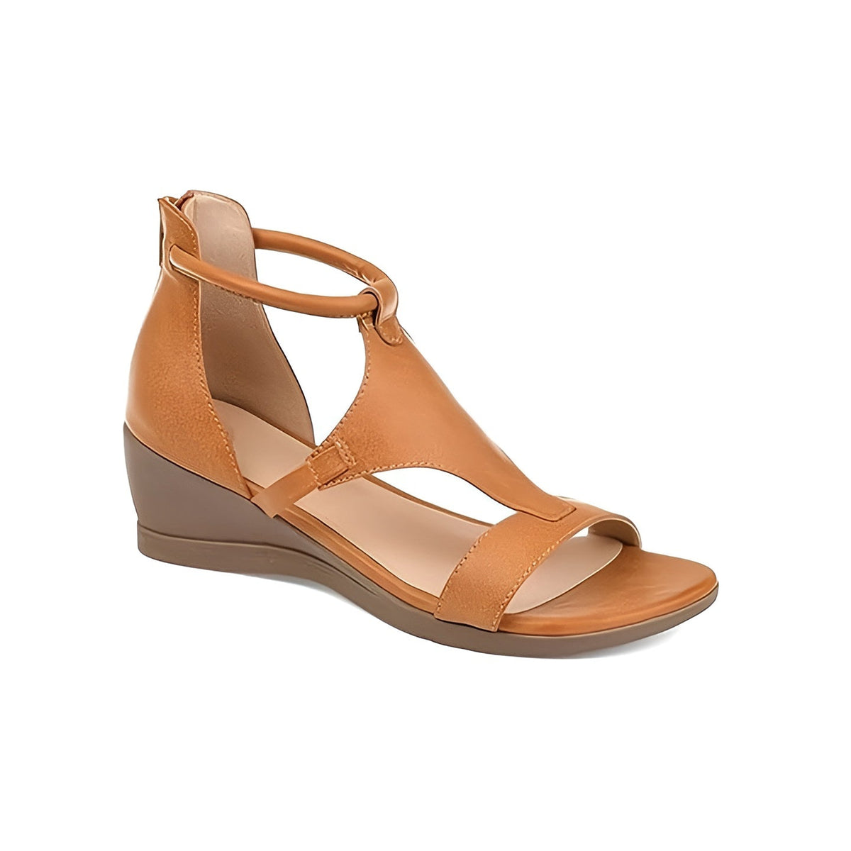 Street Wave Womens Comfortable Sandals With All Day Comfort Wedge Heel For All Occasions Elora Collection