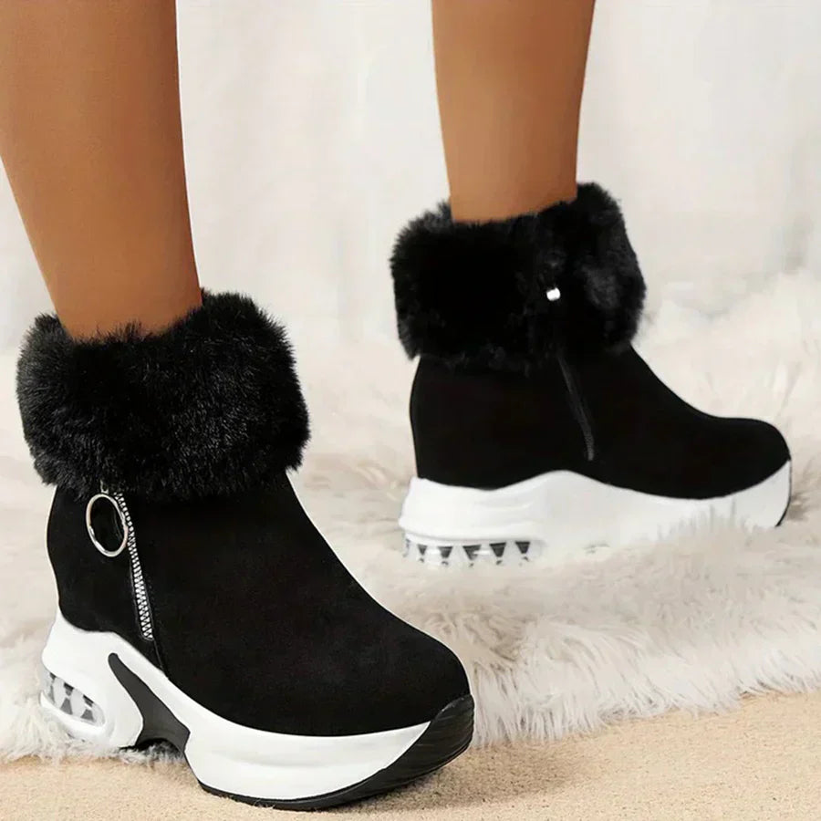 Street-wave Luxurious Padded Comfort Winter Boots For Women Warmth And Style Everyday Wear