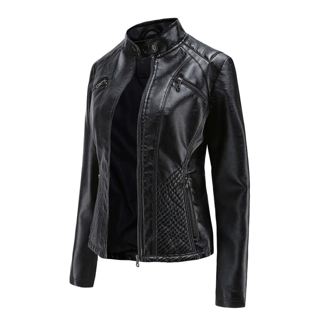 Street-Wave Women Leather Jacket Timeless Elegance Premium Quality Leather For Stylish Women