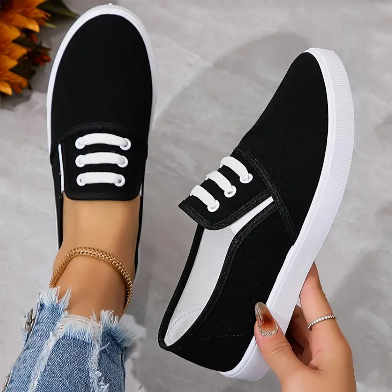 Neva Canvas Slip On Shoes Ultra Lightweight Comfort Soft Sole For Women Streetwave