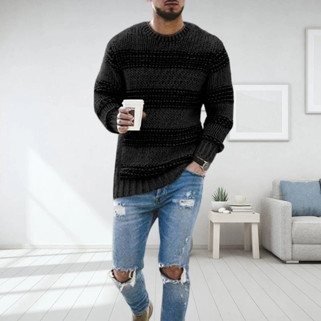 Street-wave Mens Knit Pullover Luxurious Comfort Premium Warmth For Men Urban Style