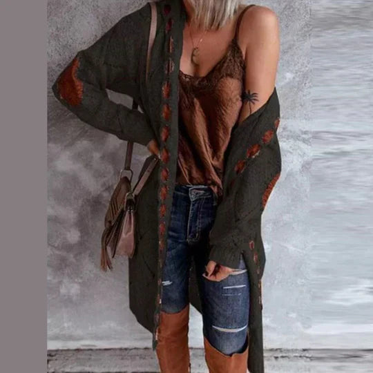 Streetwave Hooded Knit Cardigan For Women Trendy Cozy Easy Care Warmth Premium Quality
