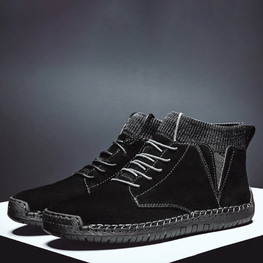Streetwave Mens Suede Leather Boots With Cushioned Comfort And Classic Style Everyday Ready