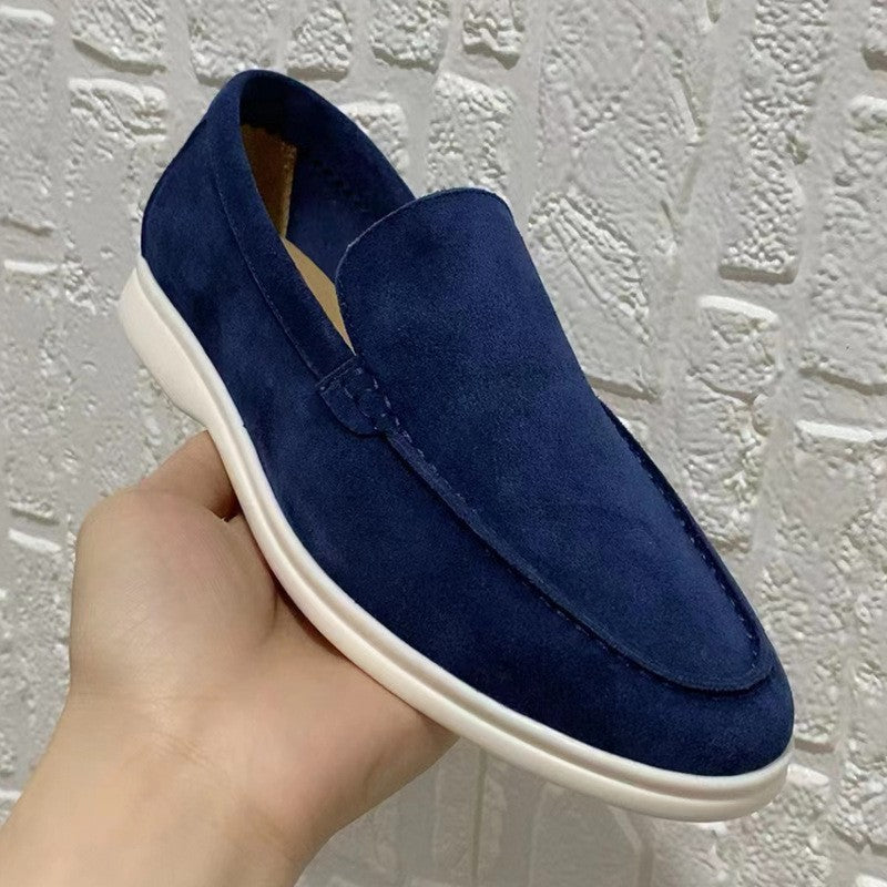 Ricardo Loafer Streetwave Mens Suede Slipon With Cushioned Comfort And Timeless Elegance