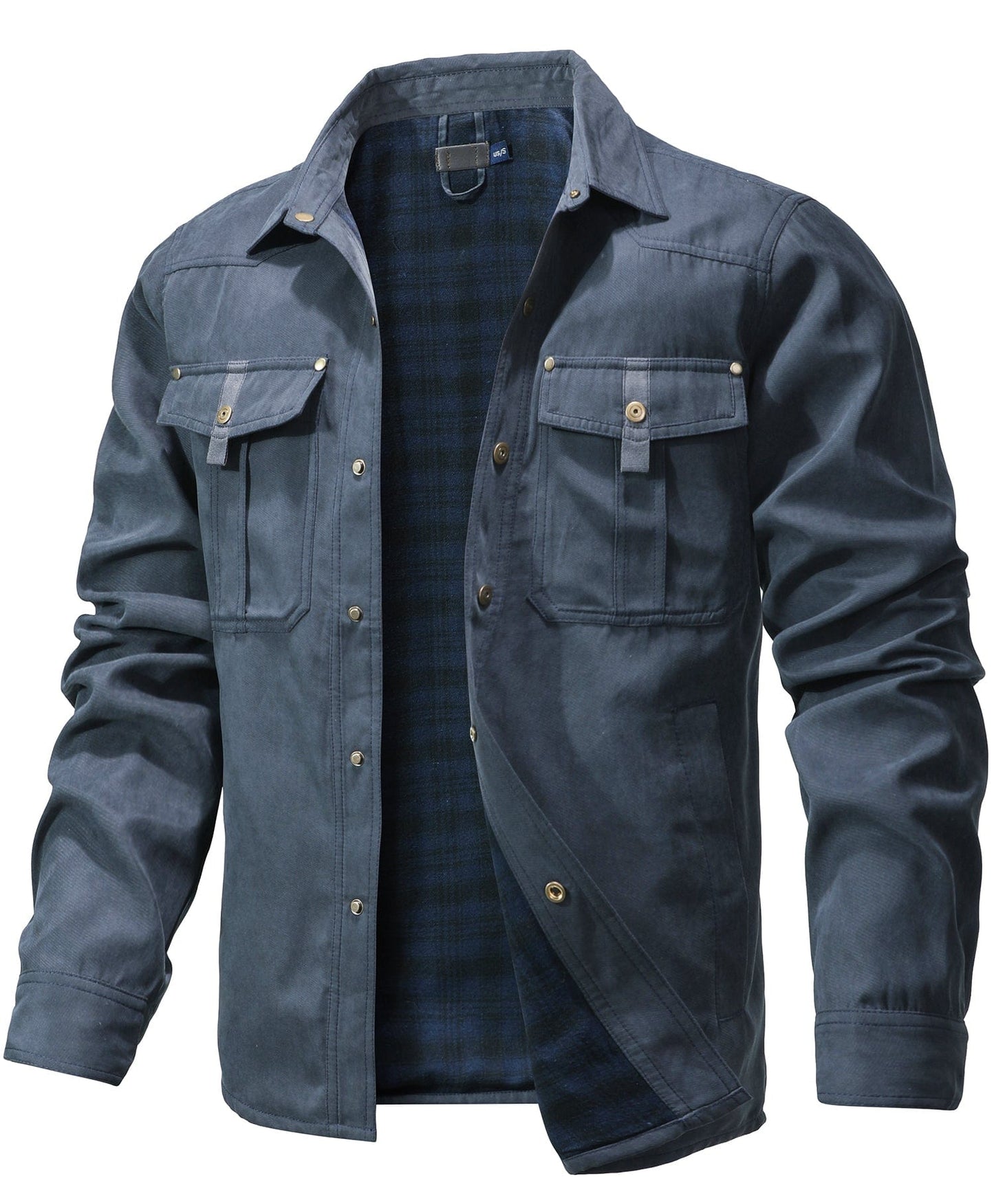 Street Wave Rover Jacket For All Body Types With Plaid Lining And Rugged Comfort
