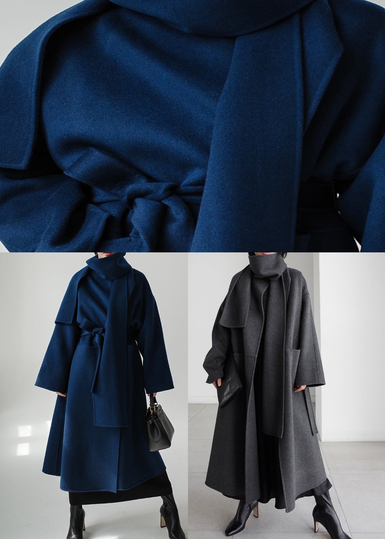 Street-wave Women's Wool Coat Tailored Fit Winter Warmth and Timeless Style for City Dwellers