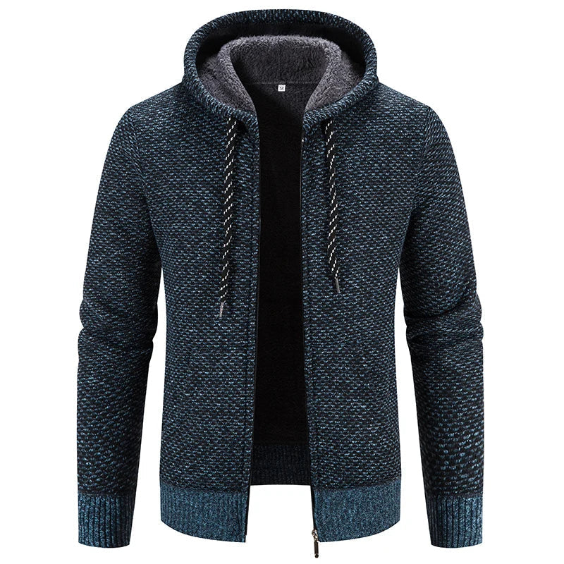 Street-Wave Hooded Knit Vest for Men, Superior Warmth and Comfort, Modern Streetwear Layer