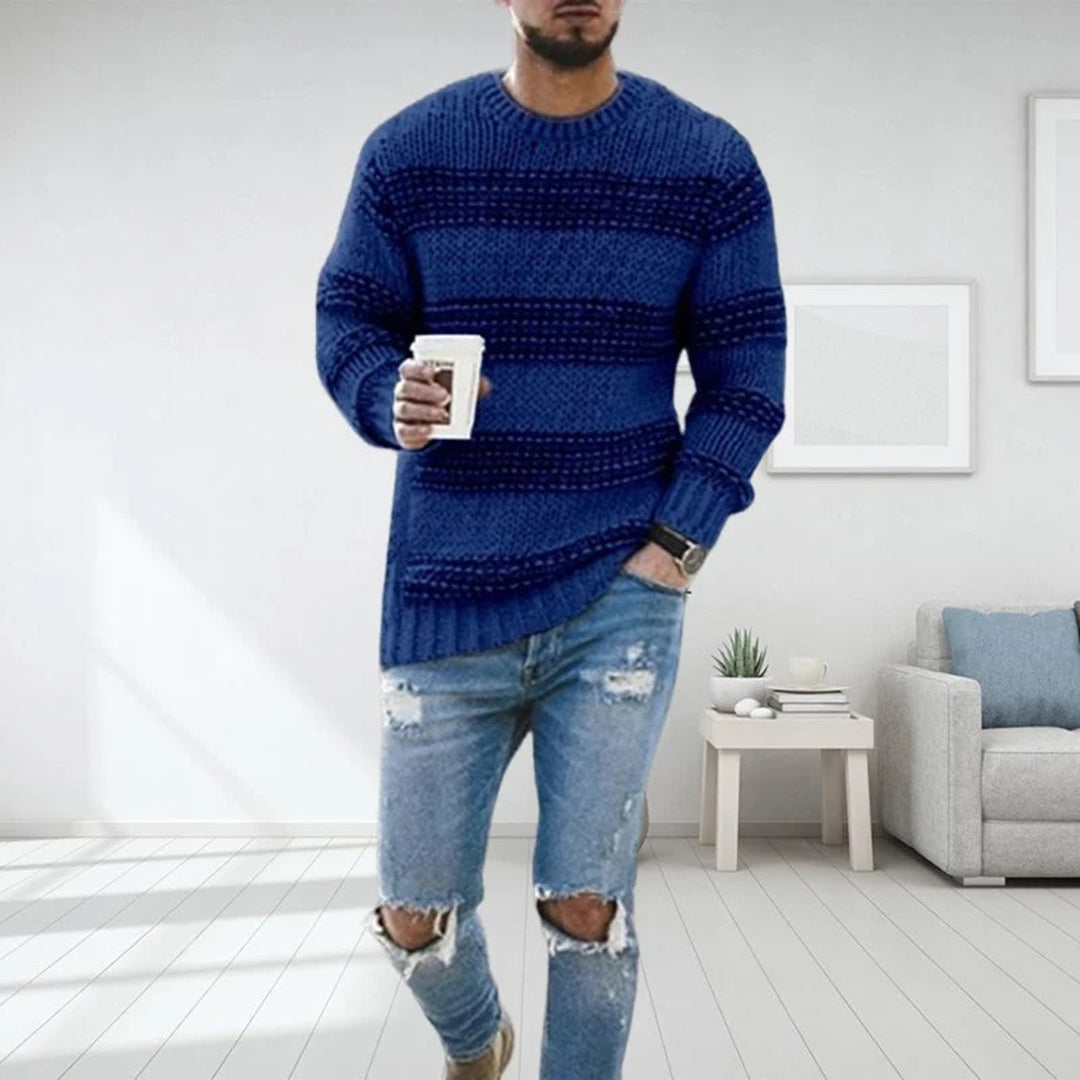 Street-wave Mens Knit Pullover Luxurious Comfort Premium Warmth For Men Urban Style