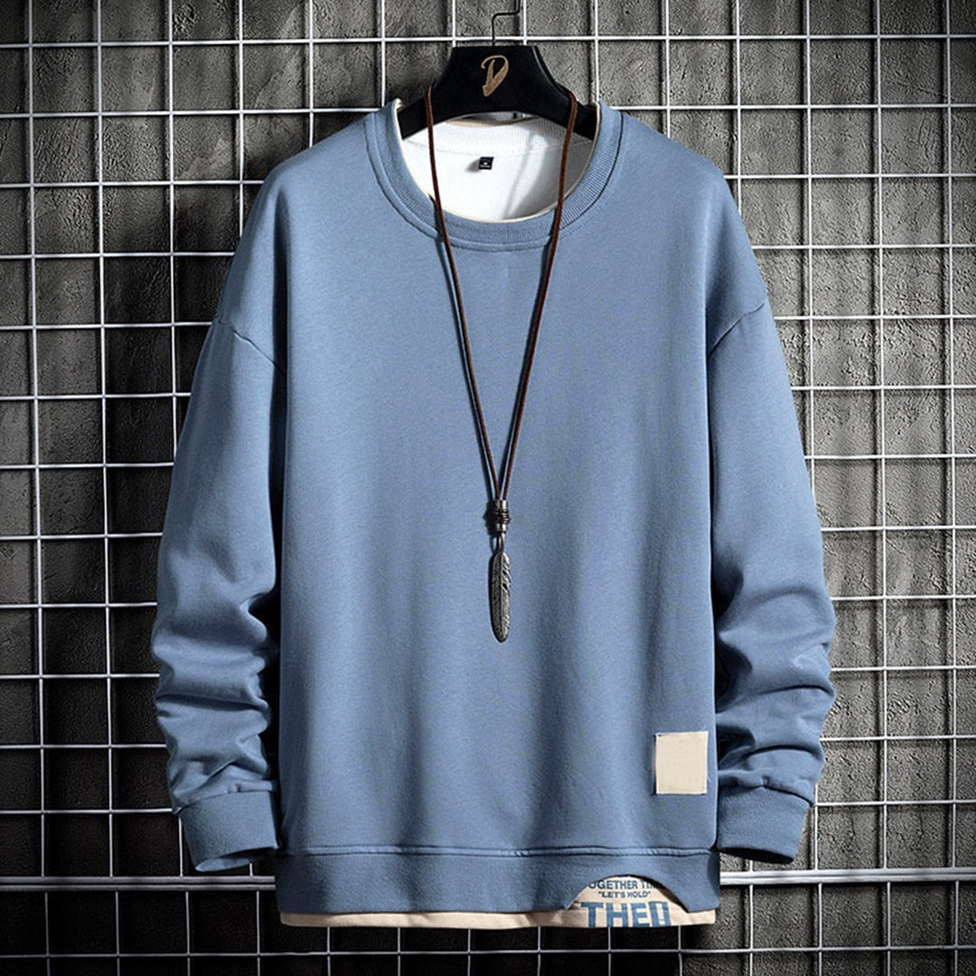 Streetwave Cotton Lined Sweatshirt For Cold Weather Warmth And Comfort Stylish Urban Wear