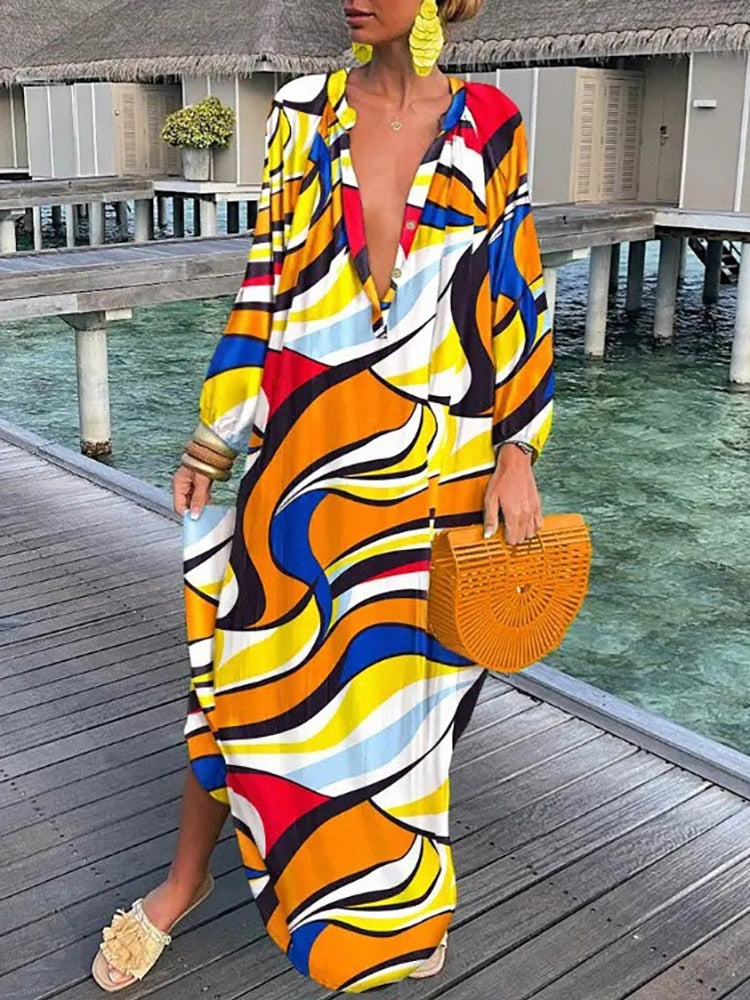 Boho Breeze Maxi Dress