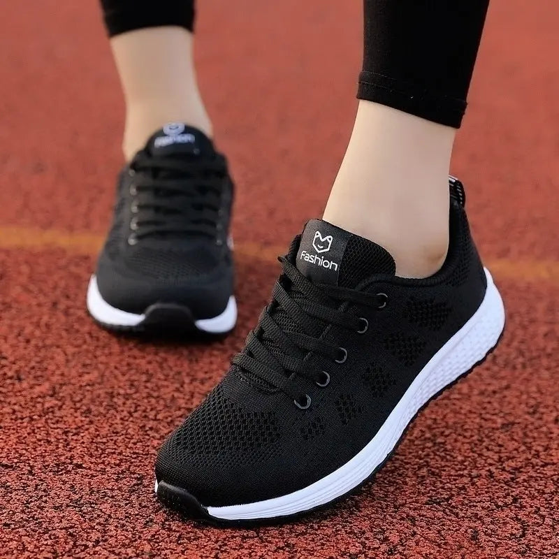 Street-Wave Breathable Non-Slip Sneakers For Women Comfort