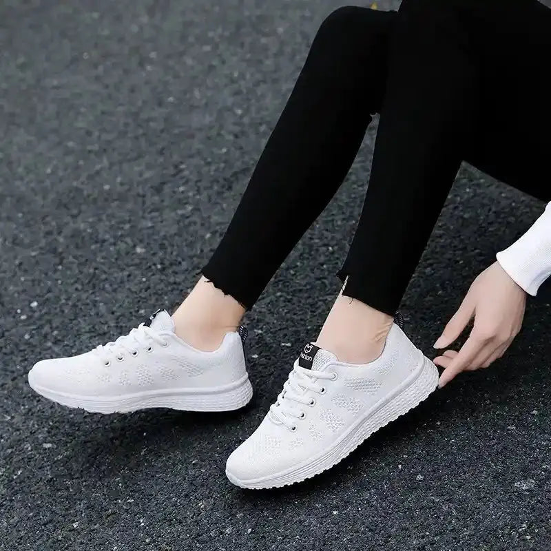Street-Wave Breathable Non-Slip Sneakers For Women Comfort