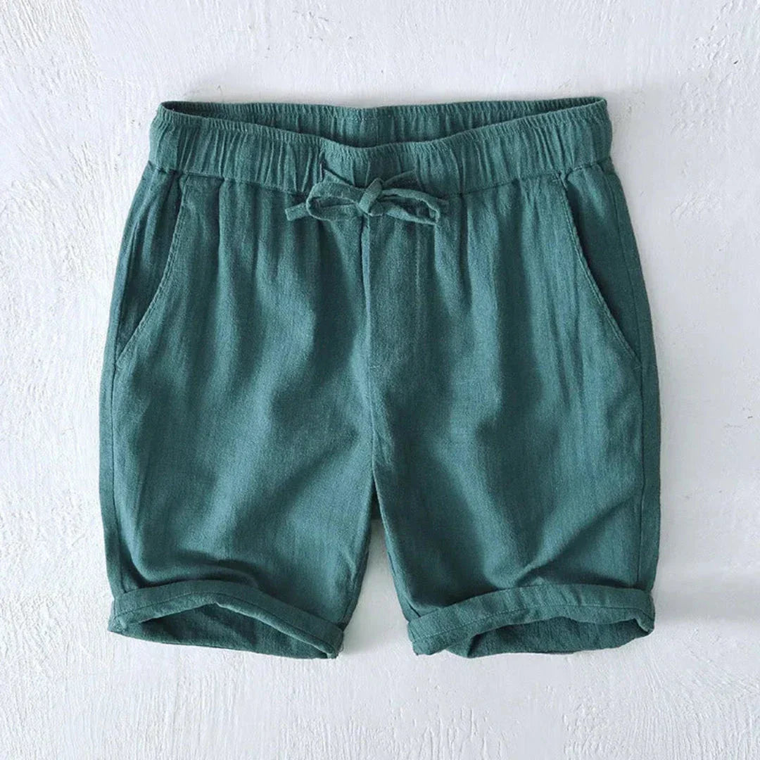 Bree Linen-Blend Summer Shorts With Drawstring Waist For Breathable All Day Comfort And Relaxed Fit