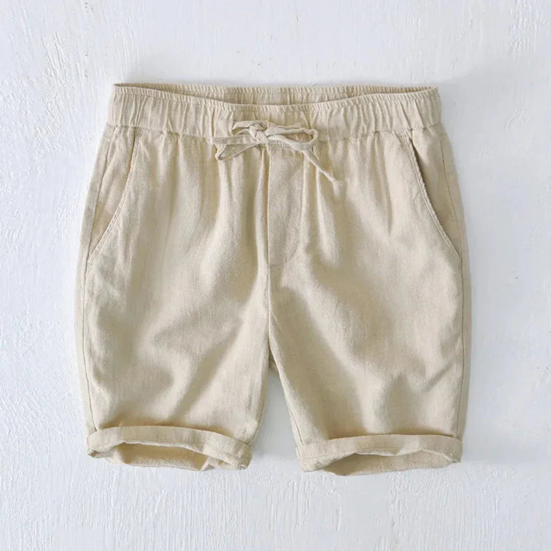 Bree Linen-Blend Summer Shorts With Drawstring Waist For Breathable All Day Comfort And Relaxed Fit
