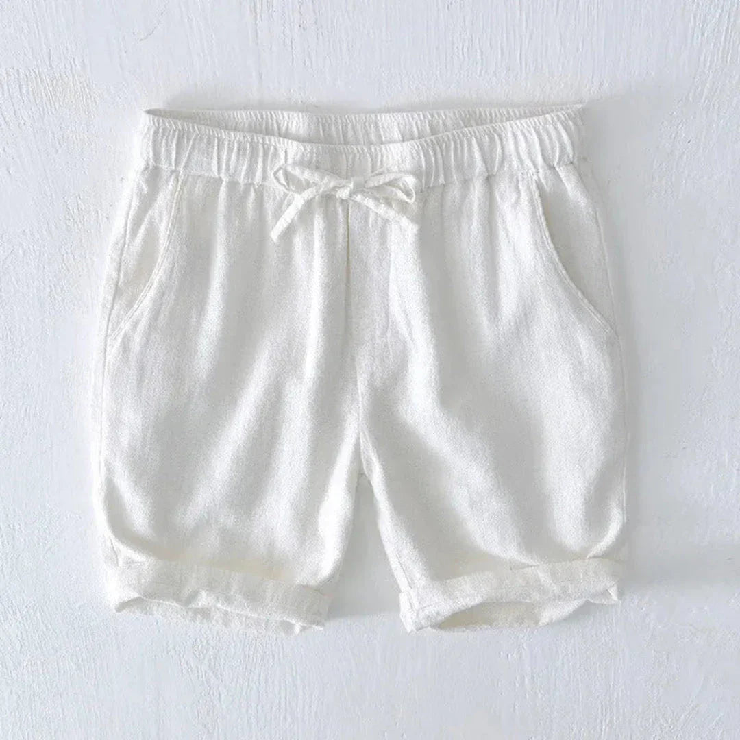 Bree Linen-Blend Summer Shorts With Drawstring Waist For Breathable All Day Comfort And Relaxed Fit