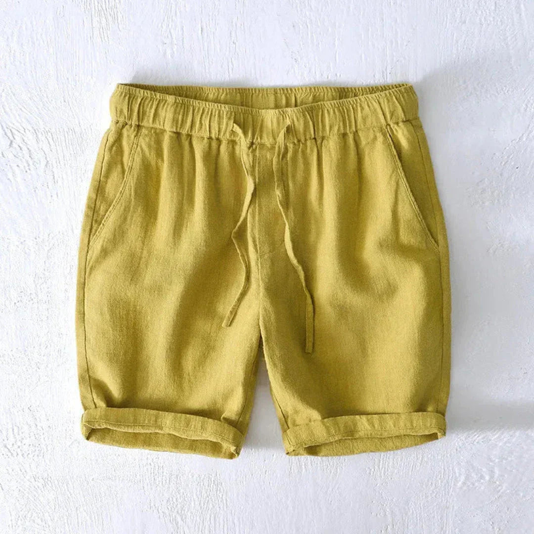 Bree Linen-Blend Summer Shorts With Drawstring Waist For Breathable All Day Comfort And Relaxed Fit