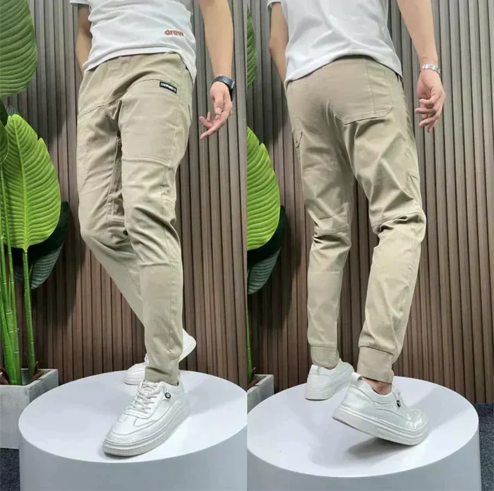 Streetwave Elasticated Cargo Trousers For Outdoor Adventurers Stretchy Durable Cargo Pants
