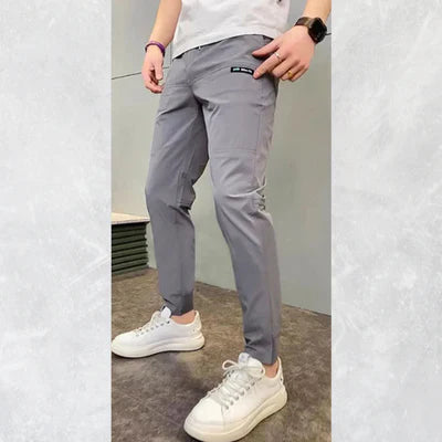 Streetwave Elasticated Cargo Trousers For Outdoor Adventurers Stretchy Durable Cargo Pants