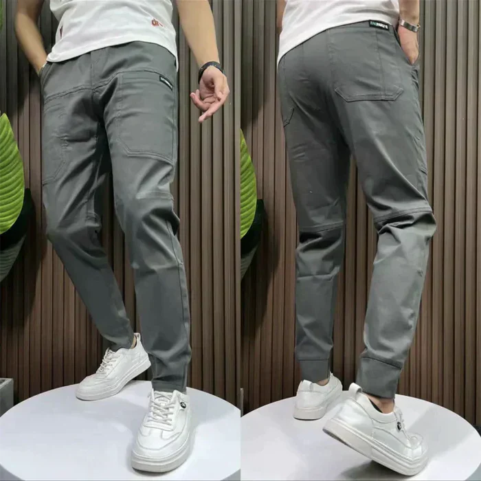 Streetwave Elasticated Cargo Trousers For Outdoor Adventurers Stretchy Durable Cargo Pants