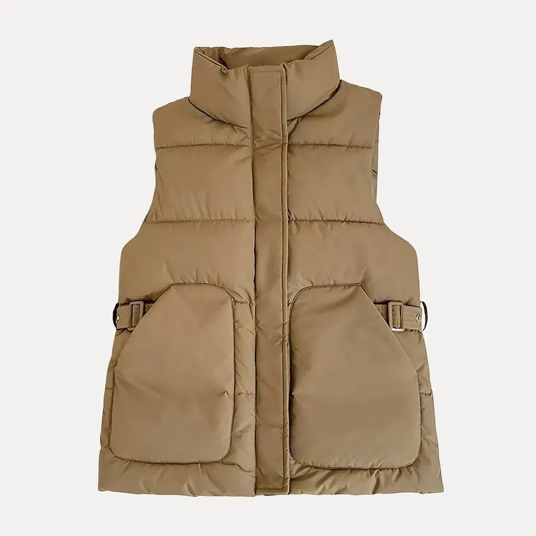 Brooke Down Cotton Vest