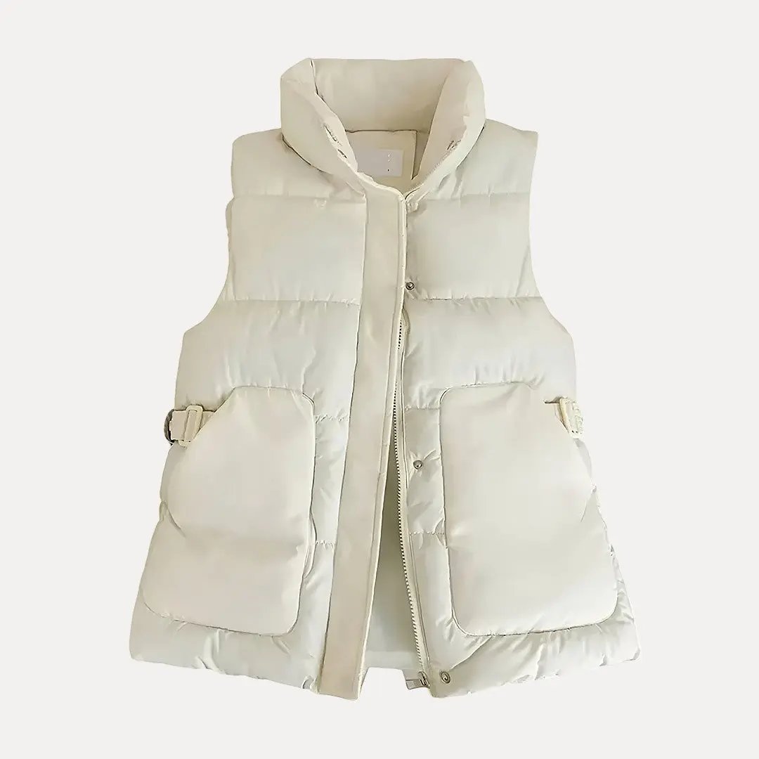 Brooke Down Cotton Vest