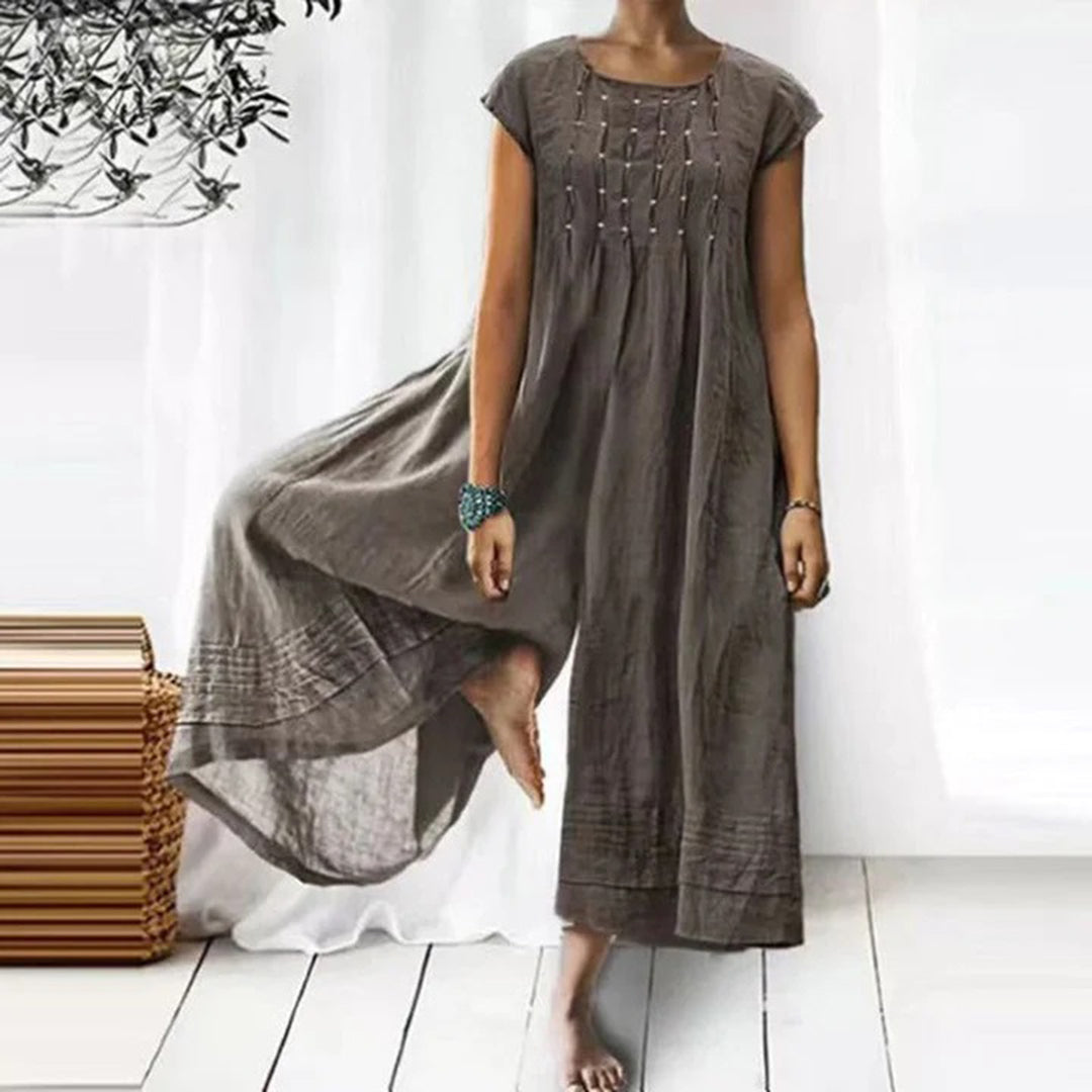 Street Wave Boho Maxi Dress Breathable Cotton For Women