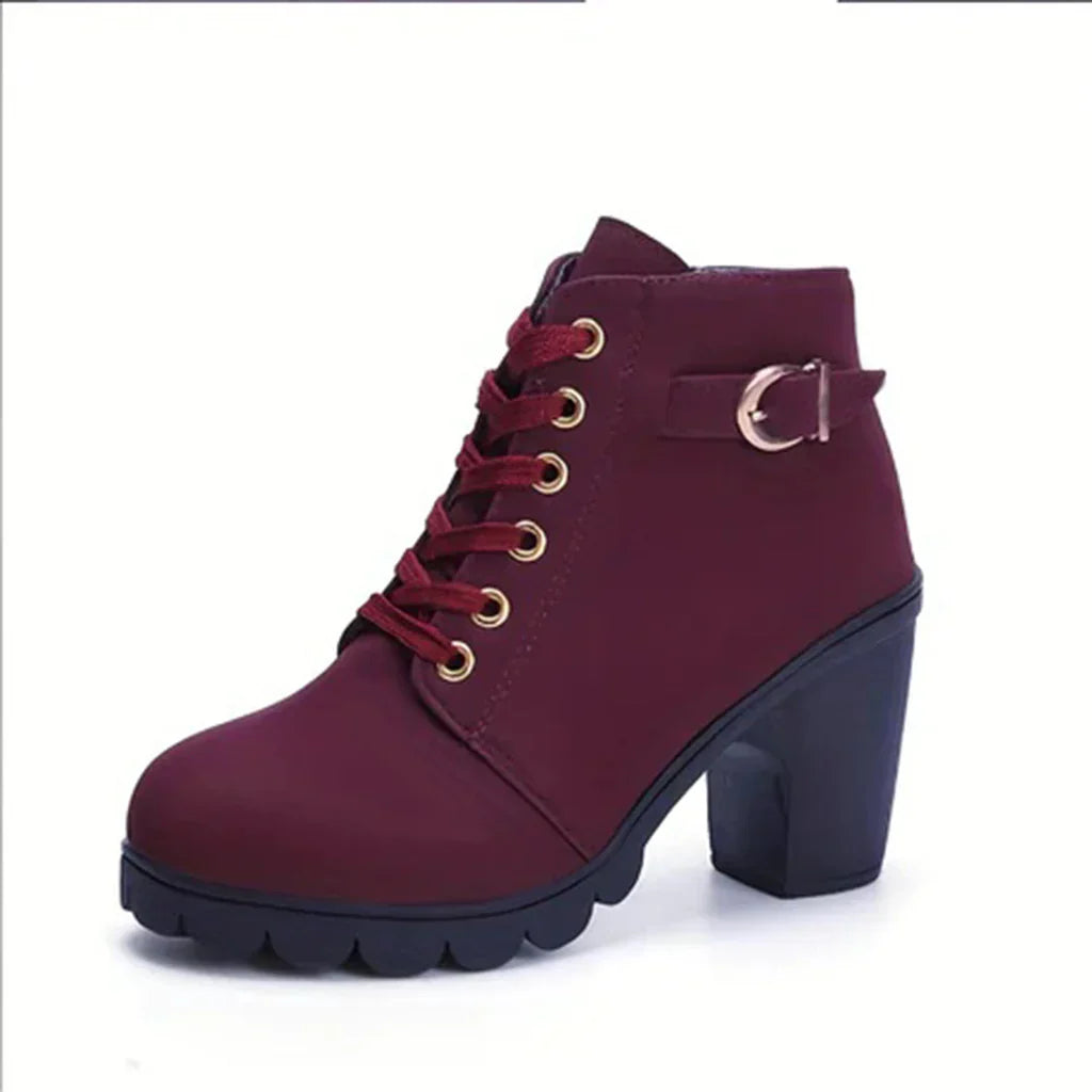 Orthopedic Boots For Women Street-Wave Comfortable Supportive Ankle Boots For Everyday Wear