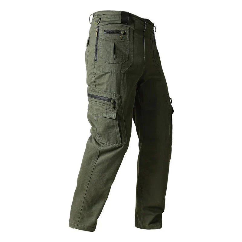 Street-Wave Tactical Cargo Pants With Straight Cut For Outdoor Adventurers, Durable And Versatile