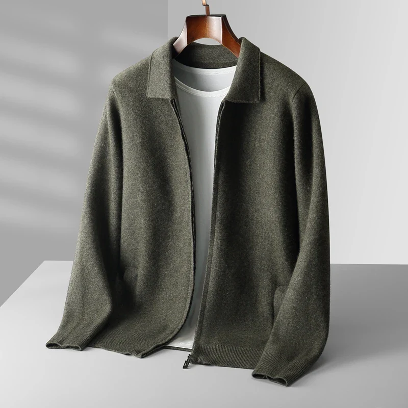 Street-wave Full-Zip Knit Vest for Modern Men, Soft Comfort, Stylish Everyday Outerwear