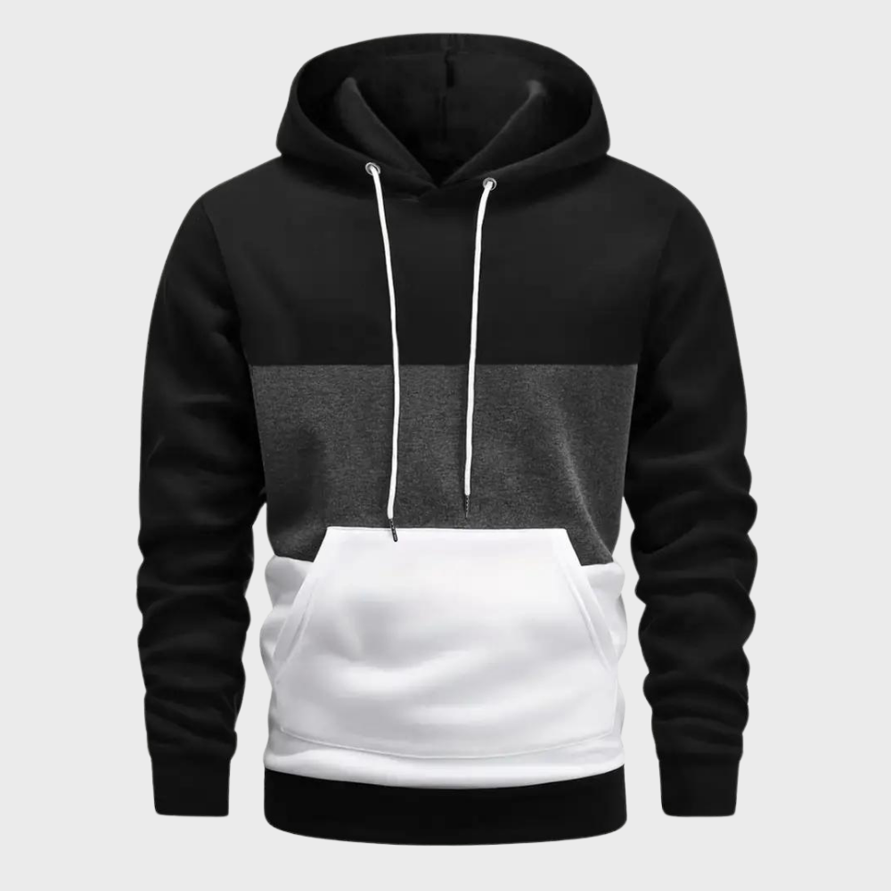 Moos Color Block Hoodie For Men Premium Comfortable Stylish Everyday Wear For Home And Out