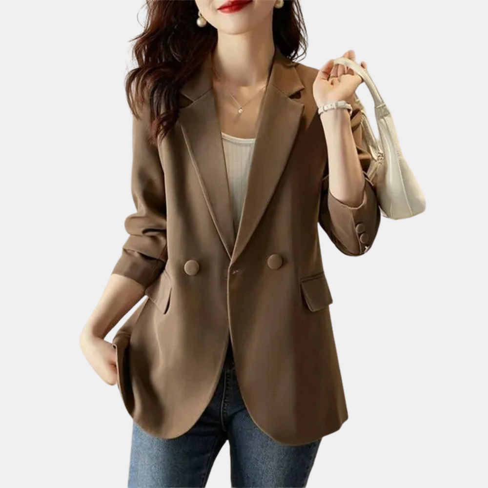 Street-Wave Women's Blazer Elegant Autumn Style With Modern Fit For Confident Office