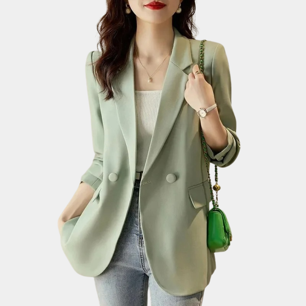 Street-Wave Women's Blazer Elegant Autumn Style With Modern Fit For Confident Office