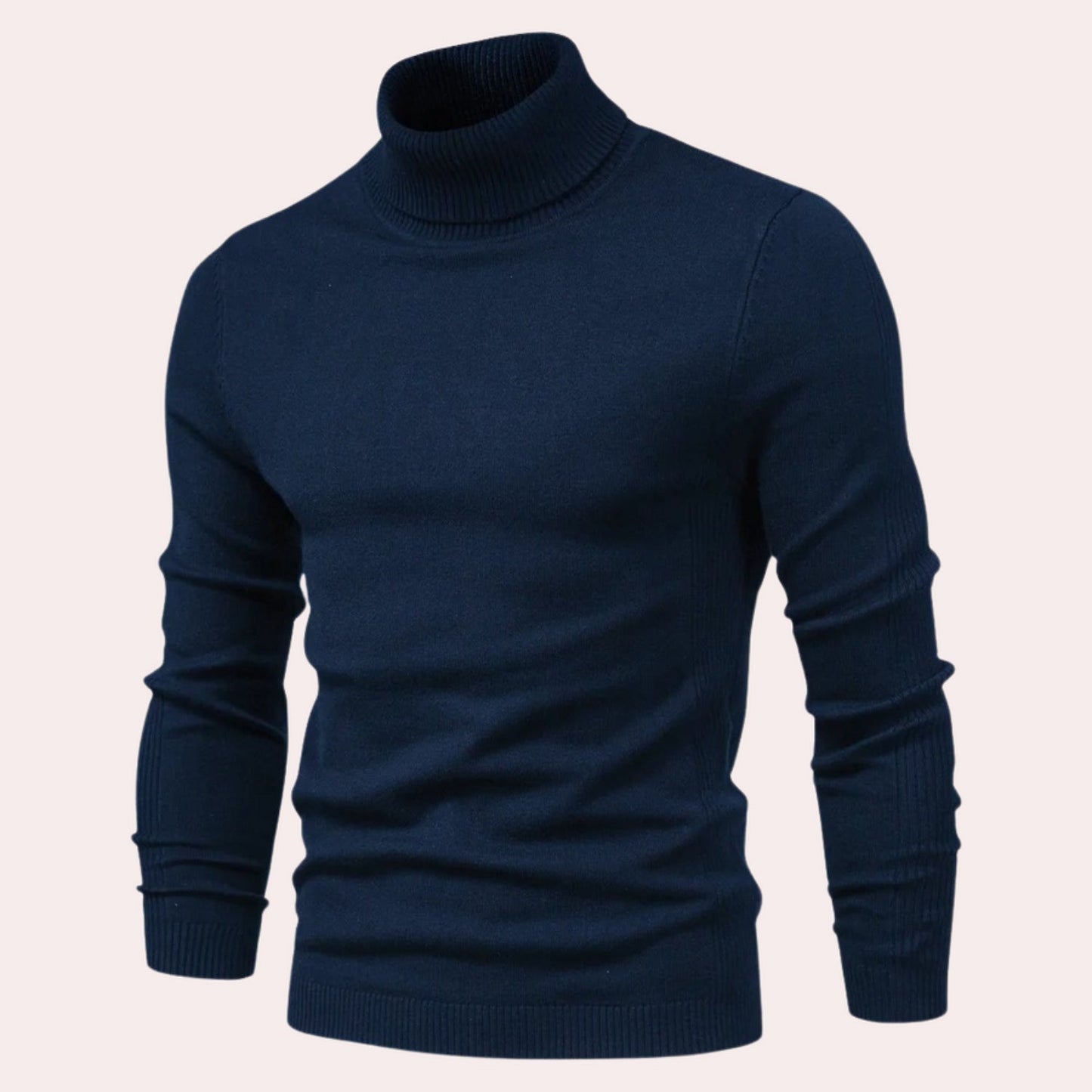 Streetwave Mens Turtleneck Sweater Premium Knit Warm Cozy Comfort For Casual Style