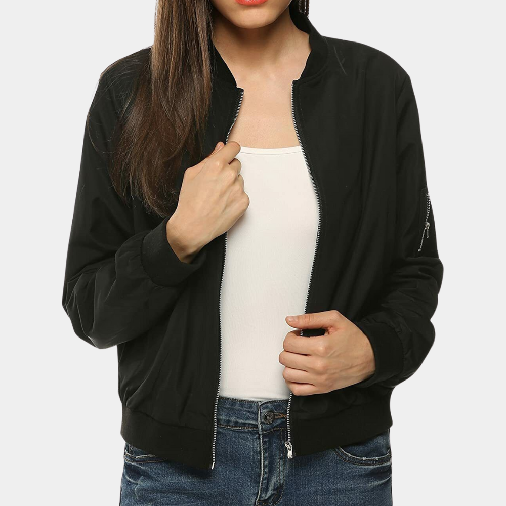 Street-wave Womens Lightweight Summer Jacket Comfortable Breathable Everyday Wear