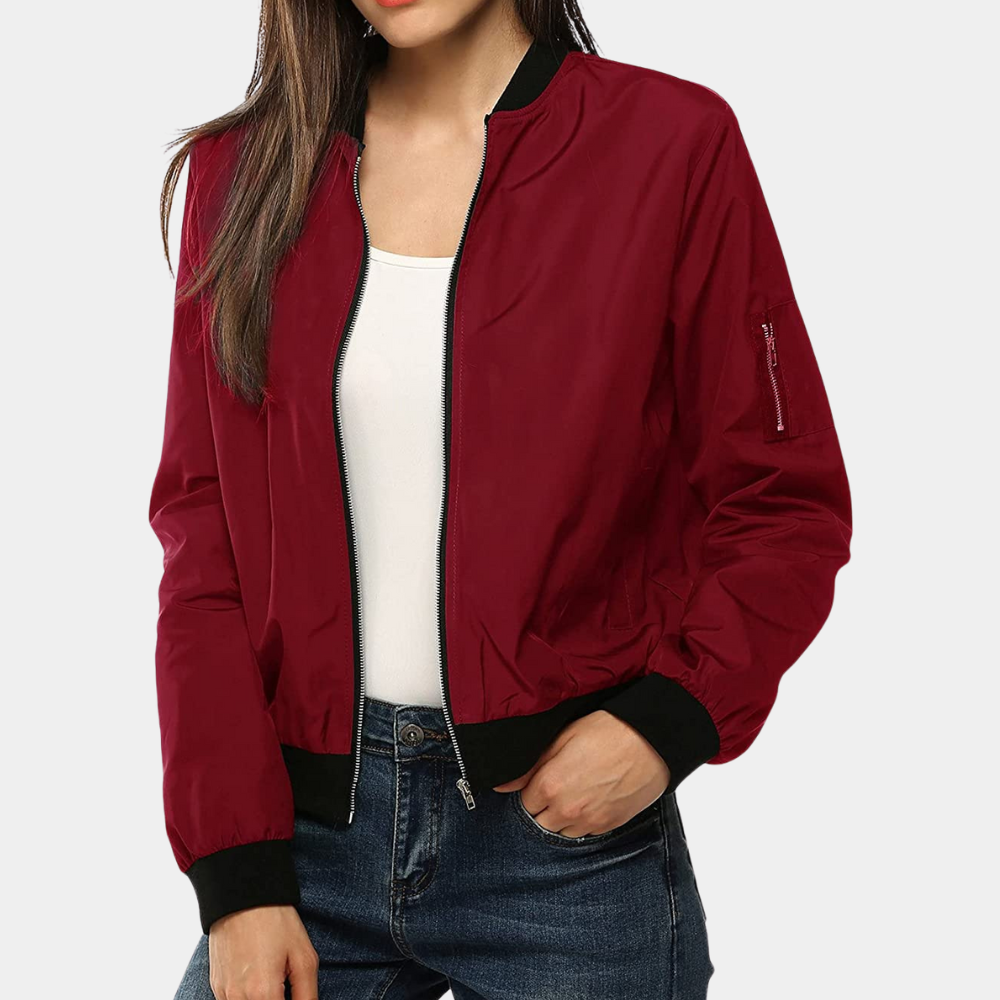 Street-wave Womens Lightweight Summer Jacket Comfortable Breathable Everyday Wear
