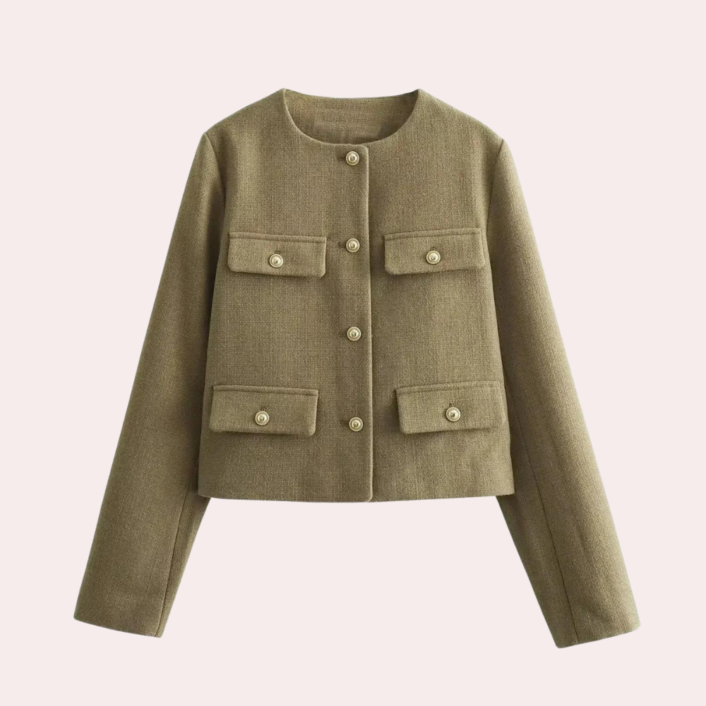 Gaia Elegant Women's Summer Jacket By Street-wave Chic Lightweight All Day Comfort Blazer For Women
